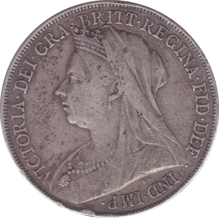 1898 CROWN ( F ) LXII - Crown - Cambridgeshire Coins
