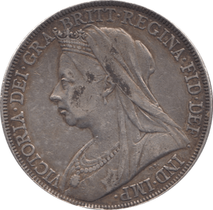 1898 CROWN ( FINE ) LX11 - Crown - Cambridgeshire Coins