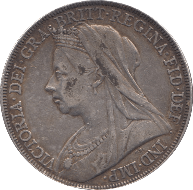 1898 CROWN ( FINE ) LX11 - Crown - Cambridgeshire Coins