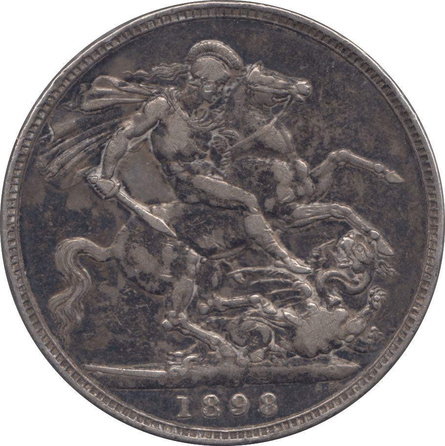 1898 CROWN ( GF ) - Crown - Cambridgeshire Coins