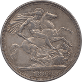 1898 CROWN ( GVF ) 1 - Crown - Cambridgeshire Coins