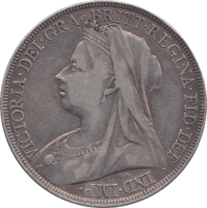 1898 CROWN LXII ( VF ) 14 - Crown - Cambridgeshire Coins