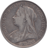 1898 CROWN LXII ( VF ) 14 - Crown - Cambridgeshire Coins