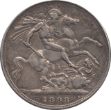 1898 CROWN ( VF ) - Crown - Cambridgeshire Coins