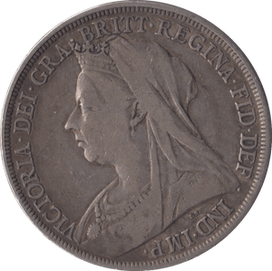 1898 CROWN ( VF ) - Crown - Cambridgeshire Coins