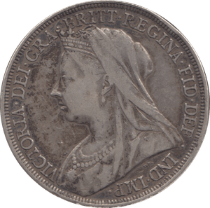 1898 CROWN ( VF ) - Crown - Cambridgeshire Coins