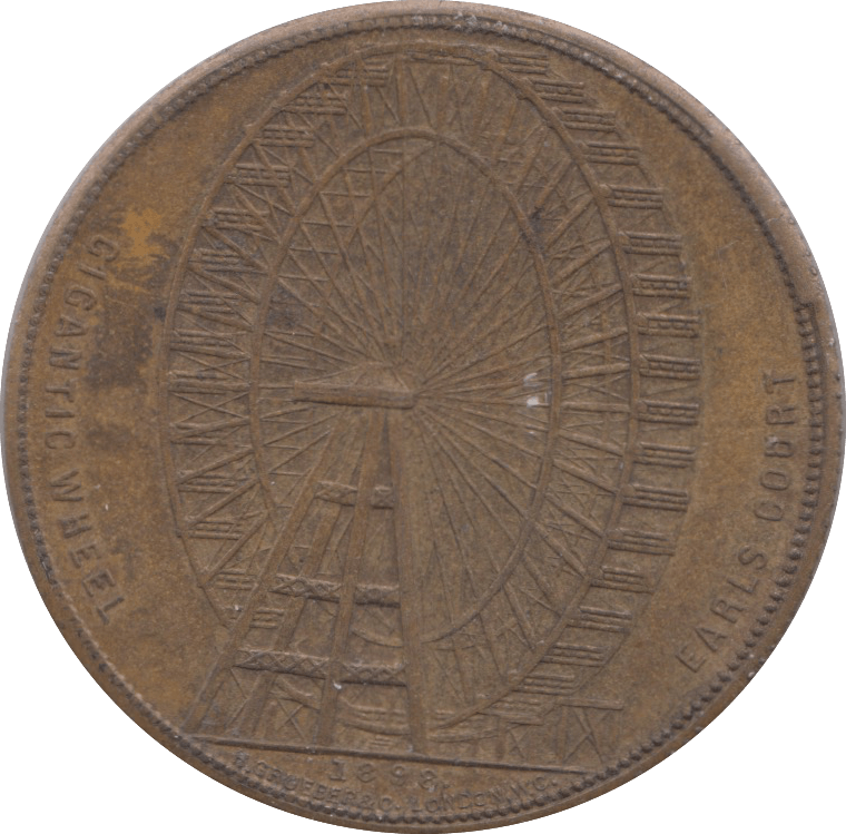 1898 EARLS COURT TOKEN - Token - Cambridgeshire Coins