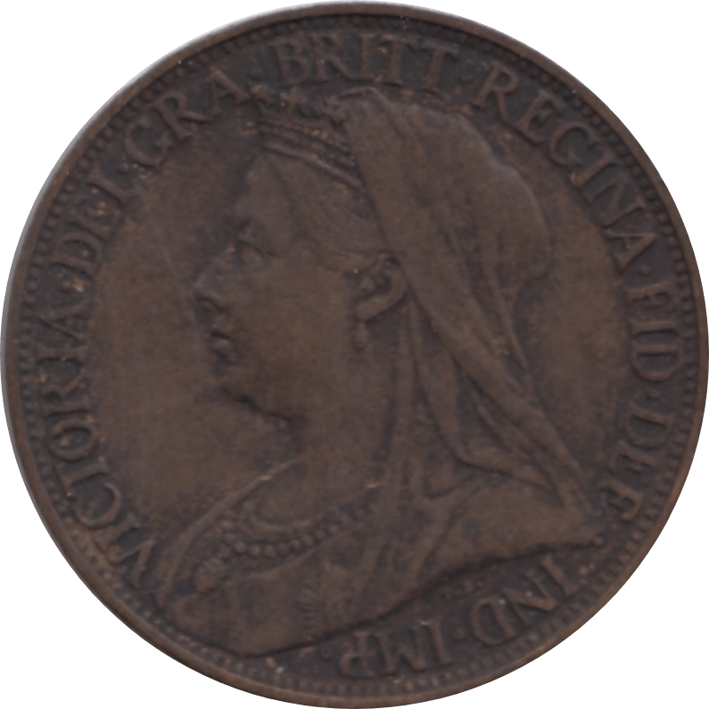 1898 FARTHING 2 ( GVF ) 57 - Farthing - Cambridgeshire Coins