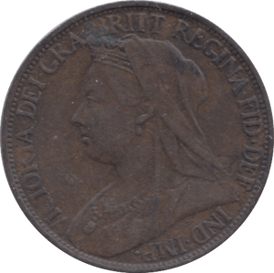1898 FARTHING ( EF ) 23 - Farthing - Cambridgeshire Coins
