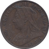 1898 FARTHING ( EF ) 23 - Farthing - Cambridgeshire Coins