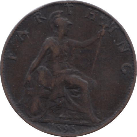 1898 FARTHING ( GVF ) 1 - Farthing - Cambridgeshire Coins