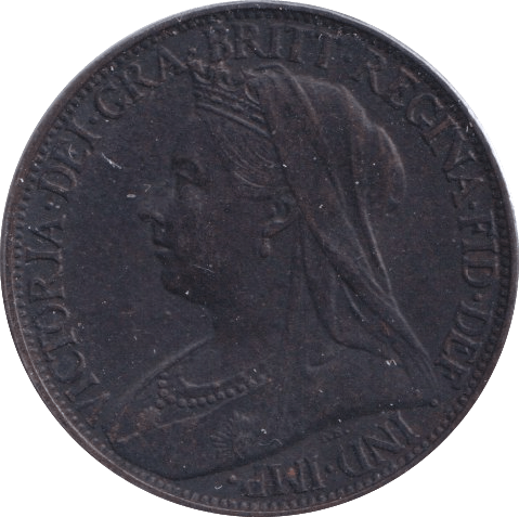1898 FARTHING ( UNC ) - Farthing - Cambridgeshire Coins