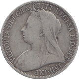 1898 FLORIN ( FINE ) 2 - Florin - Cambridgeshire Coins