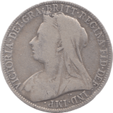 1898 FLORIN ( FINE ) 6 - Florin - Cambridgeshire Coins