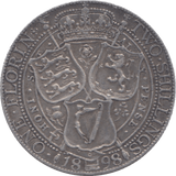 1898 FLORIN ( VF ) 6 - Florin - Cambridgeshire Coins