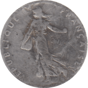 1898 FRANCE SILVER 50 CENTIMES - SILVER WORLD COINS - Cambridgeshire Coins