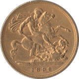 1898 GOLD HALF SOVEREIGN ( EF ) - Half Sovereign - Cambridgeshire Coins