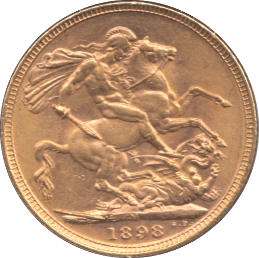 1898 GOLD SOVEREIGN ( AUNC ) MELBOURNE MINT - Sovereign - Cambridgeshire Coins