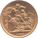 1898 GOLD SOVEREIGN ( AUNC ) - Sovereign - Cambridgeshire Coins