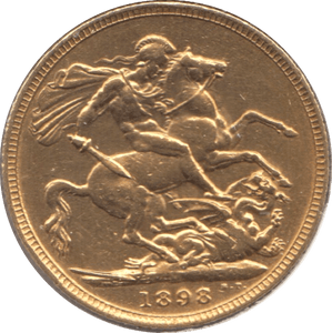 1898 GOLD SOVEREIGN ( EF ) MELBOURNE MINT 2 - Sovereign - Cambridgeshire Coins