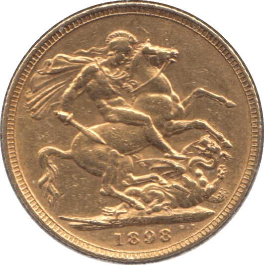 1898 GOLD SOVEREIGN ( EF ) MELBOURNE MINT - Sovereign - Cambridgeshire Coins