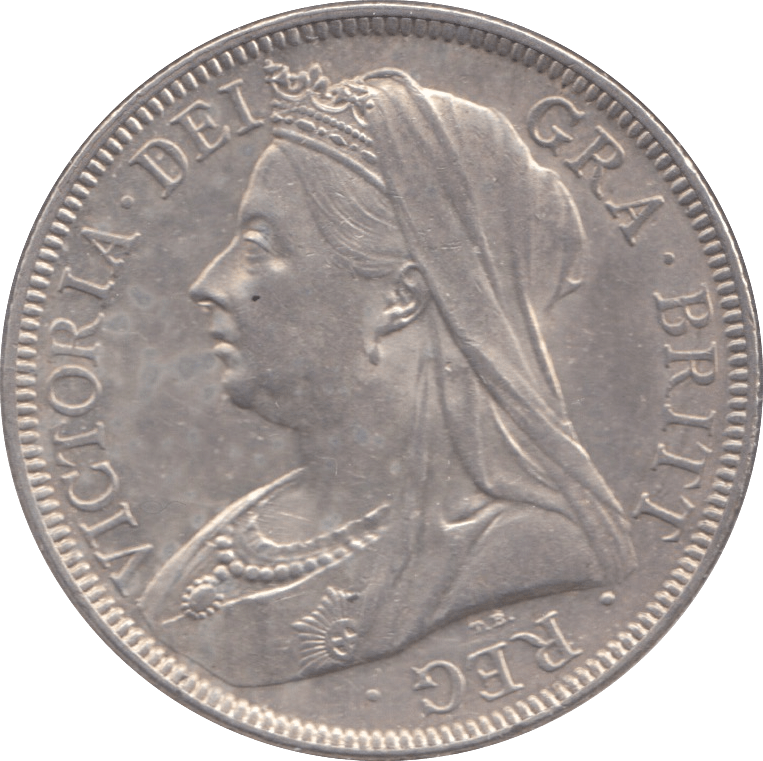 1898 HALFCROWN ( BU ) - Halfcrown - Cambridgeshire Coins