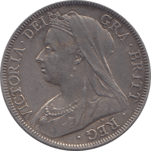 1898 HALFCROWN ( EF ) 4 - Halfcrown - Cambridgeshire Coins