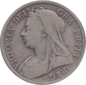 1898 HALFCROWN ( FINE ) 4 - Halfcrown - Cambridgeshire Coins