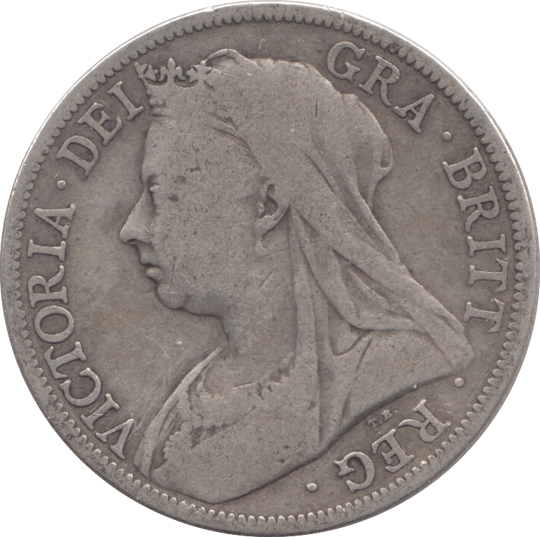 1898 HALFCROWN ( FINE ) 5 - Halfcrown - Cambridgeshire Coins