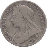 1898 HALFCROWN ( FINE ) 5 - Halfcrown - Cambridgeshire Coins