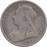 1898 HALFCROWN ( FINE ) 6 - Halfcrown - Cambridgeshire Coins