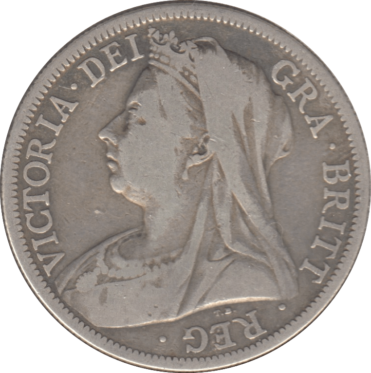 1898 HALFCROWN ( FINE ) 7 - Halfcrown - Cambridgeshire Coins