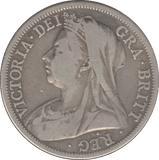 1898 HALFCROWN ( FINE ) 7 - Halfcrown - Cambridgeshire Coins