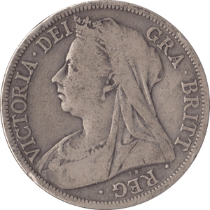 1898 HALFCROWN ( FINE ) - Halfcrown - Cambridgeshire Coins