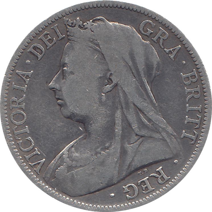 1898 HALFCROWN ( GF ) 6 - Halfcrown - Cambridgeshire Coins