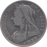 1898 HALFCROWN ( GF ) 6 - Halfcrown - Cambridgeshire Coins