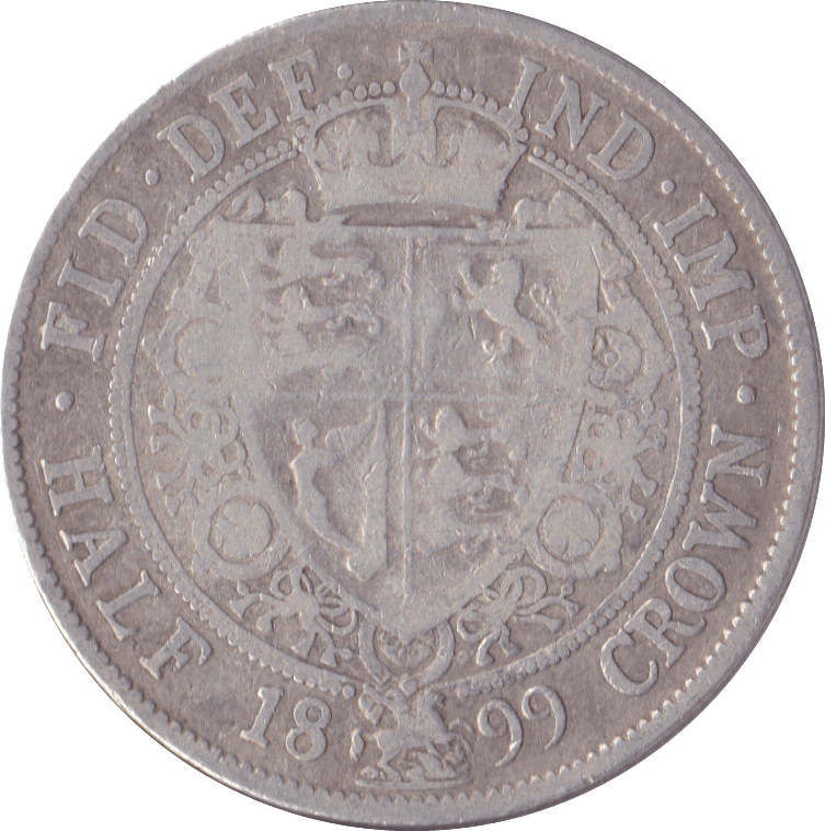 1898 HALFCROWN ( GF ) A - Halfcrown - Cambridgeshire Coins