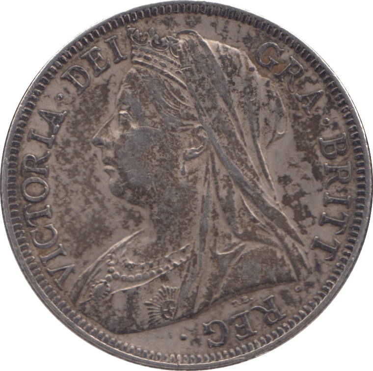 1898 HALFCROWN ( GVF ) - Halfcrown - Cambridgeshire Coins