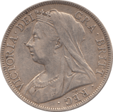 1898 HALFCROWN ( VF ) 4 - HALFCROWN - Cambridgeshire Coins