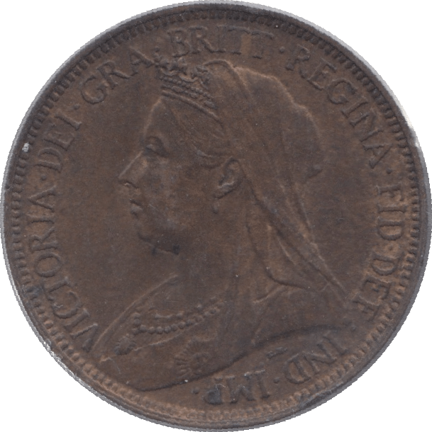 1898 HALFPENNY ( AUNC ) - Halfpenny - Cambridgeshire Coins