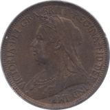 1898 HALFPENNY ( AUNC ) - Halfpenny - Cambridgeshire Coins