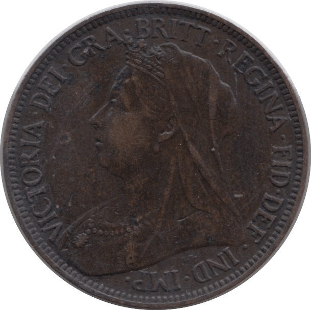 1898 HALFPENNY ( EF ) 2 - Halfpenny - Cambridgeshire Coins