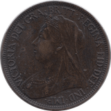 1898 HALFPENNY ( EF ) 2 - Halfpenny - Cambridgeshire Coins