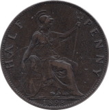 1898 HALFPENNY ( EF ) 2 - Halfpenny - Cambridgeshire Coins