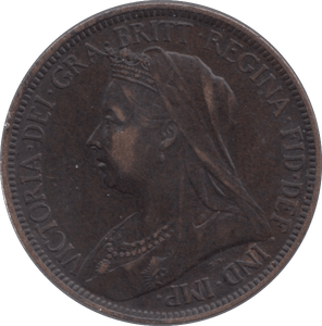 1898 HALFPENNY ( EF ) - Halfpenny - Cambridgeshire Coins