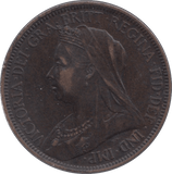 1898 HALFPENNY ( EF ) - Halfpenny - Cambridgeshire Coins