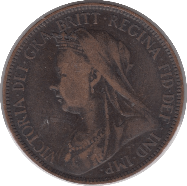 1898 HALFPENNY ( GF ) 3 - Halfpenny - Cambridgeshire Coins