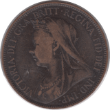 1898 HALFPENNY ( GF ) 3 - Halfpenny - Cambridgeshire Coins