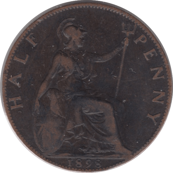 1898 HALFPENNY ( GF ) 3 - Halfpenny - Cambridgeshire Coins