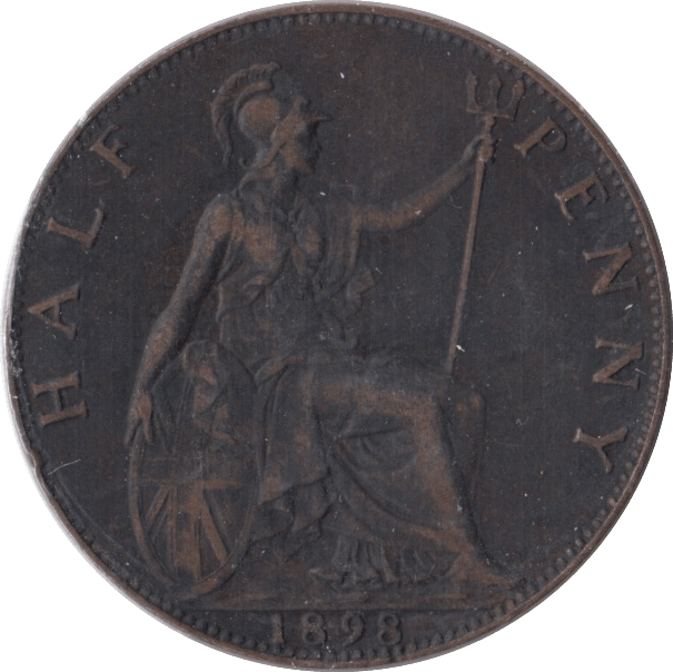 1898 HALFPENNY ( GF ) - Halfpenny - Cambridgeshire Coins